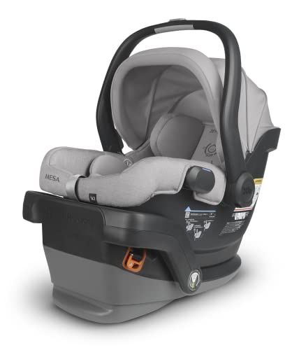 Infant Car Seat With Base Stella Grey For Quick Install And Safe Travel System Compatibility Side Impact Protection