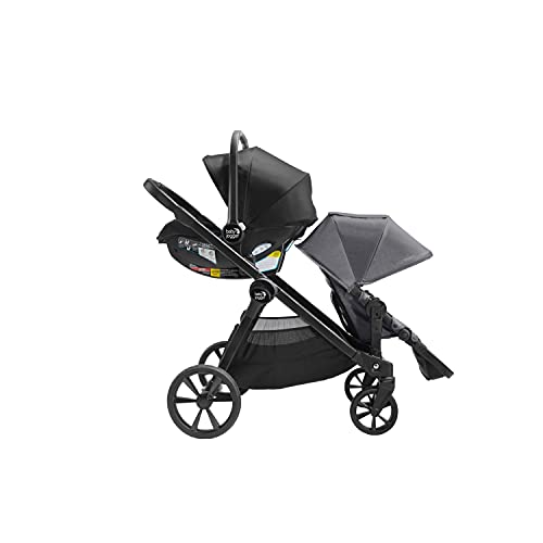 Second Seat Kit for City Select 2 Stroller in Radiant Slate Converts to Double Stroller with Five Point Harness