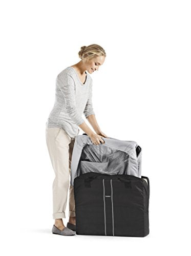 Lightweight Travel Crib With Easy Setup Foldable Portable Mattress And Washable Textiles