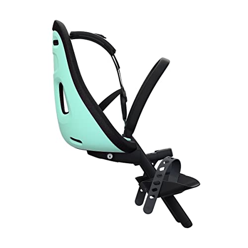 Front Mounted Child Bike Seat For Safe City Rides With Padded Five Point Harness And Soft Seat