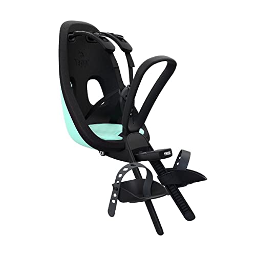 Front Mounted Child Bike Seat For Safe City Rides With Padded Five Point Harness And Soft Seat