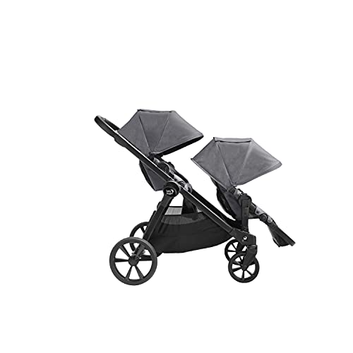 Second Seat Kit for City Select 2 Stroller in Radiant Slate Converts to Double Stroller with Five Point Harness