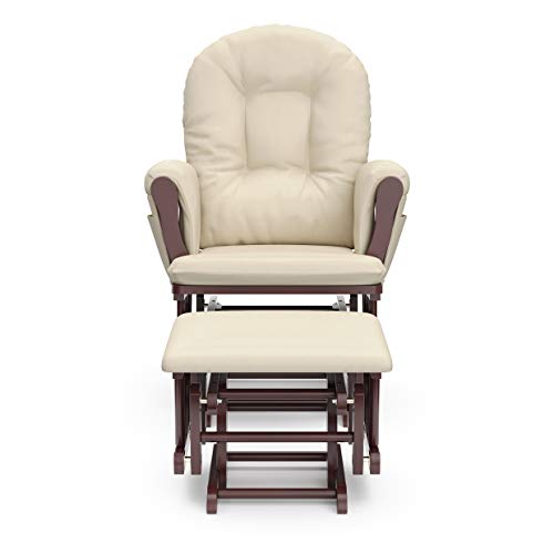 Smooth Rocking Glider Chair And Ottoman