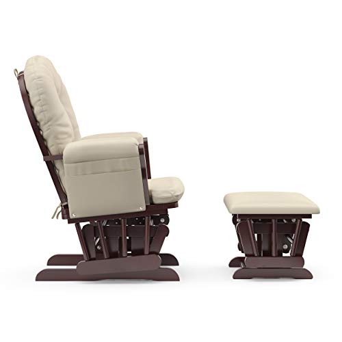 Smooth Rocking Glider Chair And Ottoman