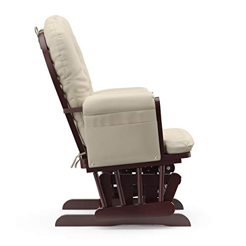 Smooth Rocking Glider Chair And Ottoman