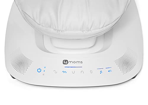 Multi Motion Baby Swing With Bluetooth 5 Motions 5 Speeds 4 Sounds For Calming Newborn Sleep Grey