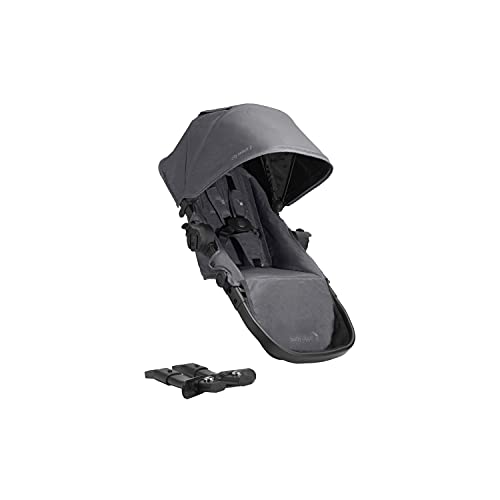 Second Seat Kit for City Select 2 Stroller in Radiant Slate Converts to Double Stroller with Five Point Harness