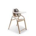 Wooden Baby High Chair With Quick Adjustable Seat And Easy Cleaning For Feeding And Nursery Use