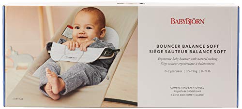 Ergonomic Baby Bouncer With Adjustable Positions And Flat Fold For Easy Storage And Travel