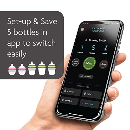 WiFi Automatic Formula Dispenser For Baby Bottles With Warm Bottle And App Control