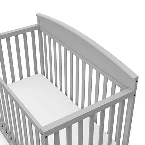 5 In 1 Convertible Crib For Baby To Toddler Bed Daybed And Full Size Bed With Gold Certification
