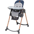 6 In 1 High Chair For Growing Babies To Toddlers With Five Recline Options And Nine Height Settings