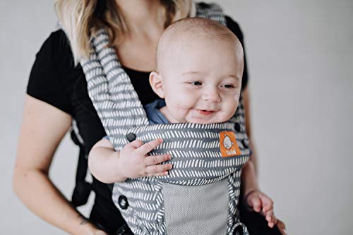 Breathable Mesh Baby Carrier For Newborn To Toddler 7 To 45 Lb Ergonomic Front And Back Carry