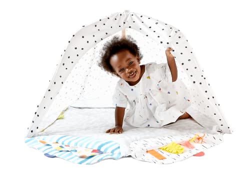 Stage Based Developmental Activity Gym And Play Mat For Baby To Toddler For Tummy Time And Early Learning