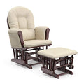 Smooth Rocking Glider Chair And Ottoman