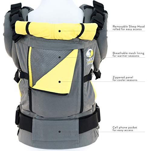 Breathable Air Model Baby Carrier For Twins, All Seasons, Fully Adjustable Tandem Or Two Single Carriers