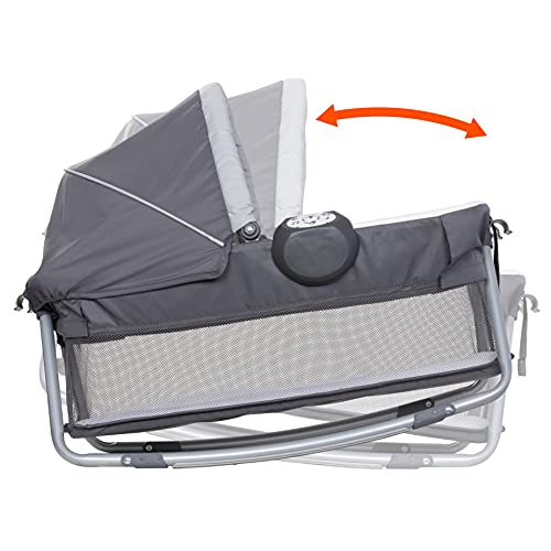 Twin Bassinet Rocker With Toys