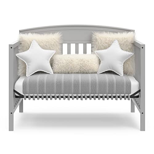 5 In 1 Convertible Crib For Baby To Toddler Bed Daybed And Full Size Bed With Gold Certification