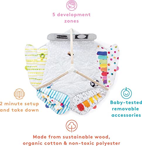 Stage Based Developmental Activity Gym And Play Mat For Baby To Toddler For Tummy Time And Early Learning