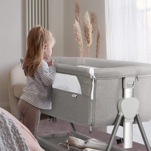 Easy Folding Bedside Bassinet Wheels