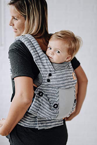 Breathable Mesh Baby Carrier For Newborn To Toddler 7 To 45 Lb Ergonomic Front And Back Carry