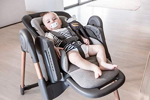 Six In One High Chair With Six Growth Modes Five Recline Positions Nine Height Levels Essential Grey