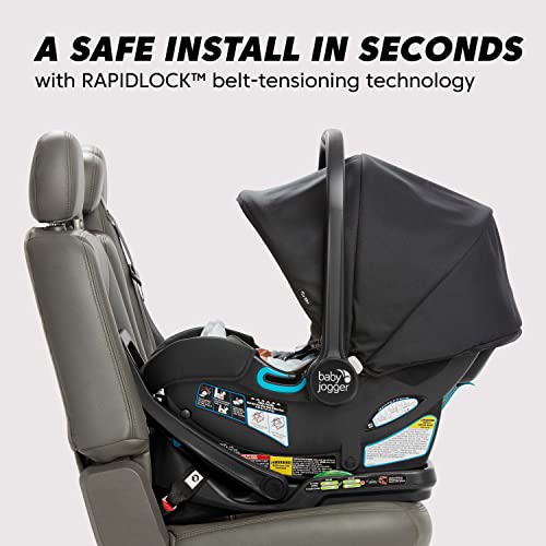 Infant Car Seat For Travel System With Rapid Install 4 To 35 Lb Up To 32 In Leatherette Pike Color