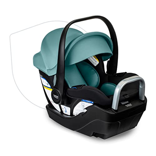 Infant Car Seat With Base For Safe Rear Facing Travel And Easy Installation System