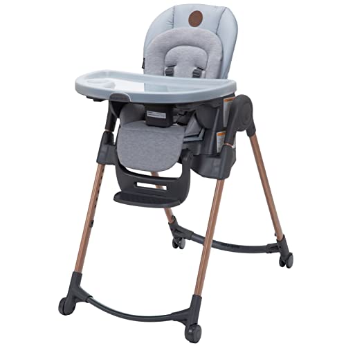 Six In One High Chair With Six Growth Modes Five Recline Positions Nine Height Levels Essential Grey
