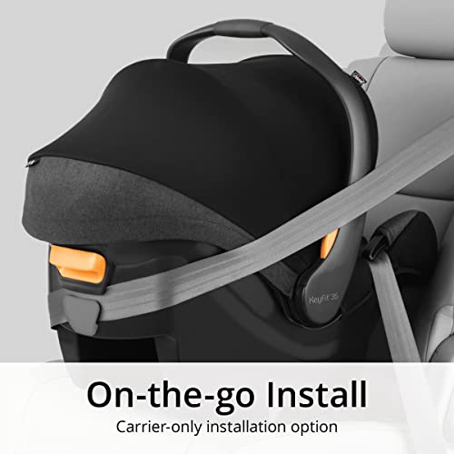 Rear Facing Infant Car Seat And Base With Easy Installation And Zip Privacy Shield