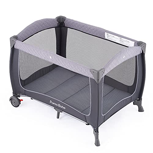 Portable Baby Playard With Wheels