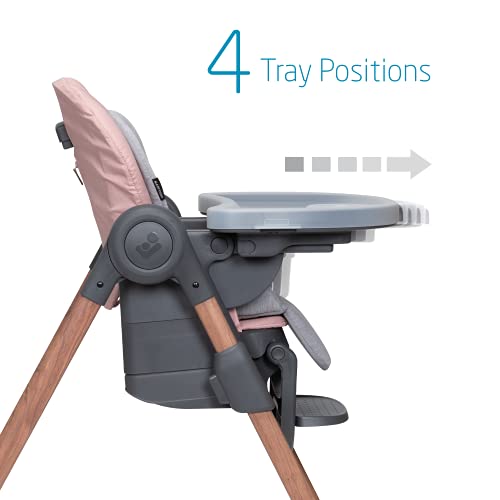 Six In One High Chair With Adjustable Height And Recline For Toddlers And Babies