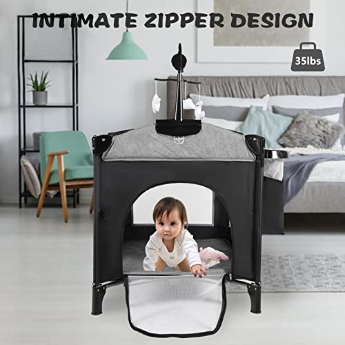 4 In 1 Portable Nursery Center Crib