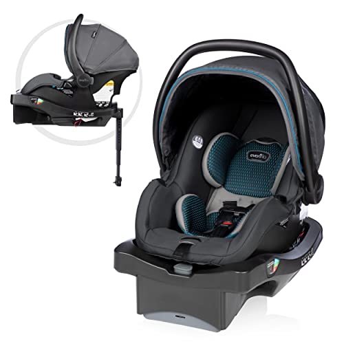 Infant Car Seat With SafeZone Load Leg Base And FreeFlow Fabric For Safer Travel