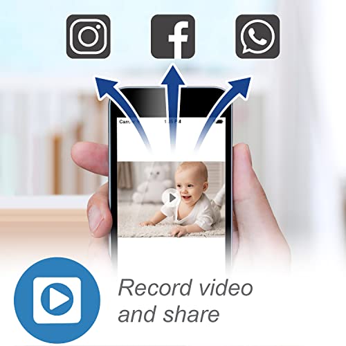 WiFi Baby Monitor 2 Camera 1080p Remote