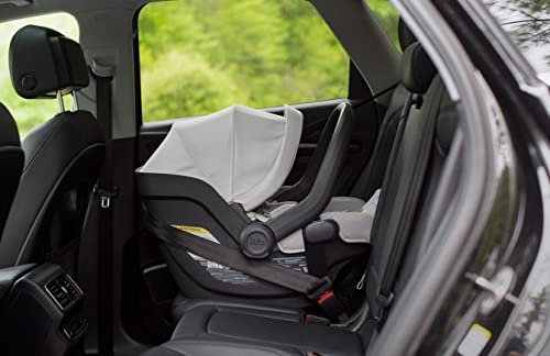 Infant Car Seat With Base Stella Grey For Quick Install And Safe Travel System Compatibility Side Impact Protection