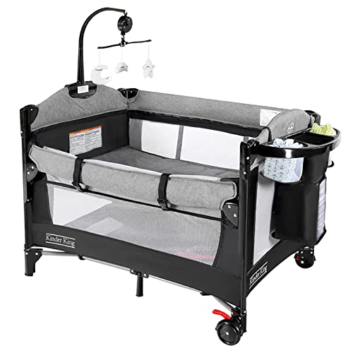 4 In 1 Portable Nursery Center Crib