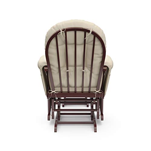 Smooth Rocking Glider Chair And Ottoman