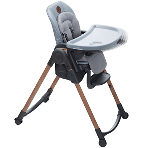 Six In One High Chair With Six Growth Modes Five Recline Positions Nine Height Levels Essential Grey