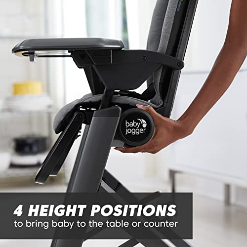Space Saving High Chair For Babies With Easy Fold And Tray Clips For Mealtime Dining