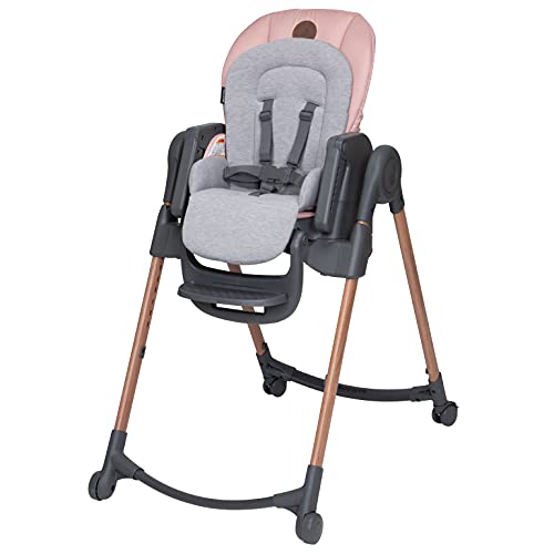 Six In One High Chair With Adjustable Height And Recline For Toddlers And Babies