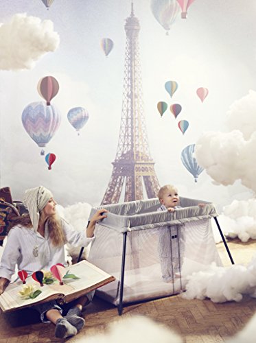 Lightweight Travel Crib With Easy Setup Foldable Portable Mattress And Washable Textiles