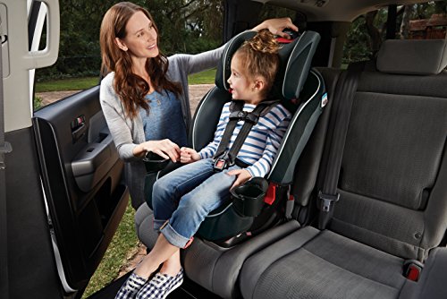 Slim 3 In 1 Car Seat Space Saving Design Grows With Child From Rear Facing To Booster