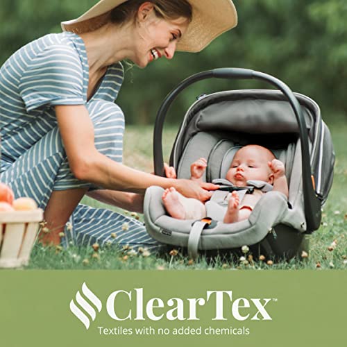 Rear Facing Infant Car Seat And Base With Easy Installation And Zip Privacy Shield