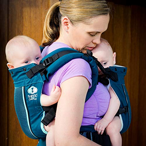 Breathable Air Model Baby Carrier For Twins, All Seasons, Fully Adjustable Tandem Or Two Single Carriers