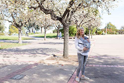 Breathable Mesh Baby Carrier For Newborn To Toddler 7 To 45 Lb Ergonomic Front And Back Carry