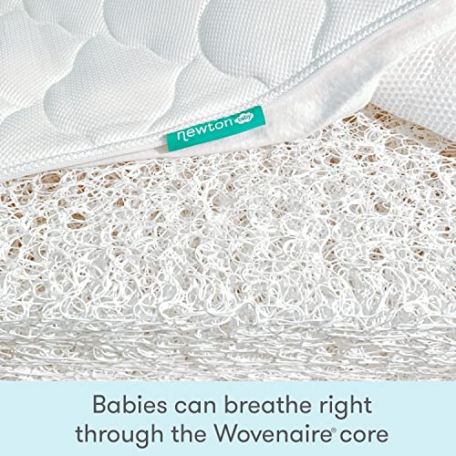 Breathable Dual Layer Crib Mattress For Infants And Toddlers With Removable Washable Cover
