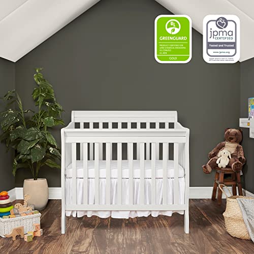 4 In 1 Convertible Mini Crib White