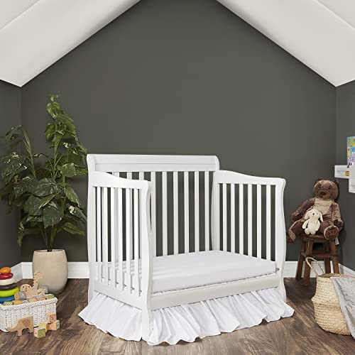 4 In 1 Convertible Mini Crib White