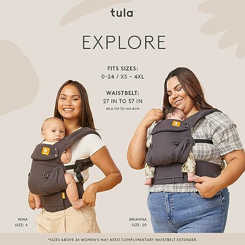 Ergonomic Baby Carrier For Newborn To Toddler Front And Back Carry Adjustable 7 To 45 Pounds